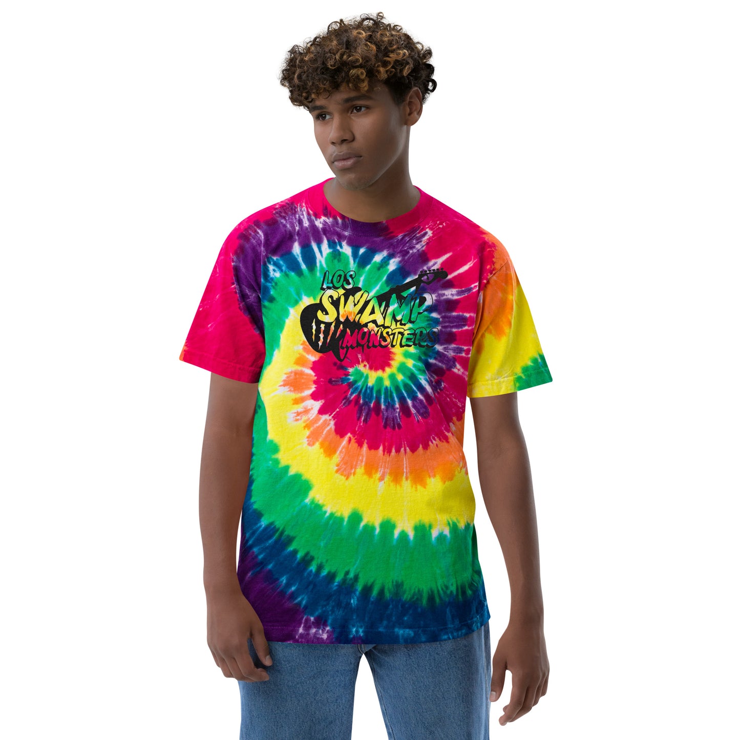 Oversized tie-dye t-shirt